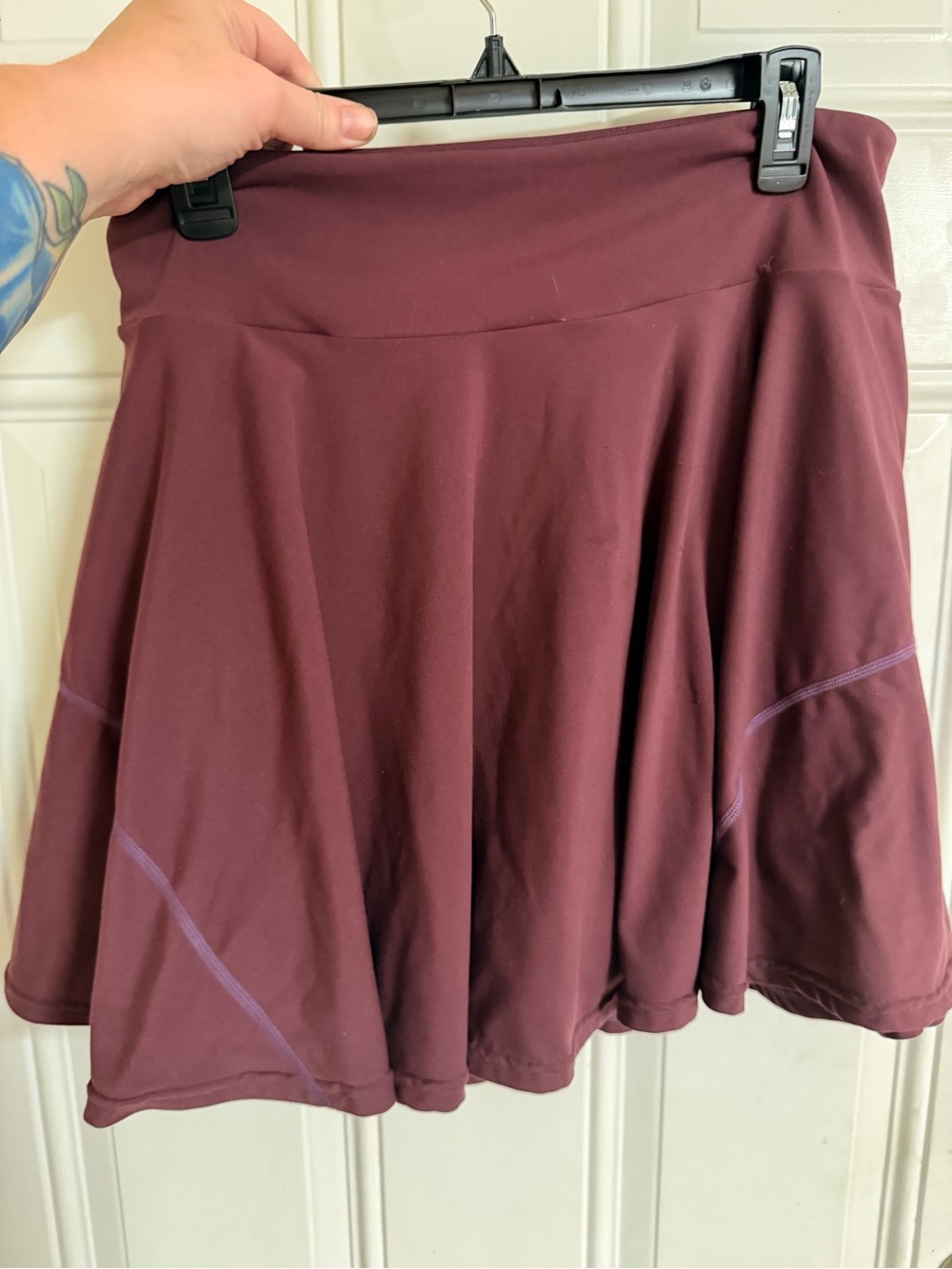 Women’s Maroon popflex active skort